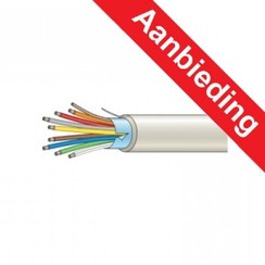 CQR WS108WCQR 100m Alarmkabel 8x0,22 mm afgeschermd - Doos