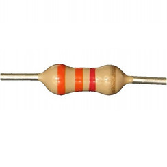 RC3K3OHM Weerstand van 3300 ohm. 1/4w. O.a. voor de Networx centrales