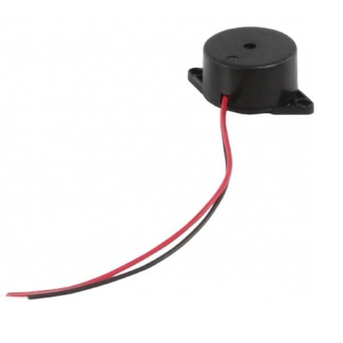 Fixapart Fixapart AB013 Piezo-Summer, rund, schwarz, 8-16 V DC