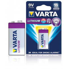 Varta 9V lithium blokbatterij