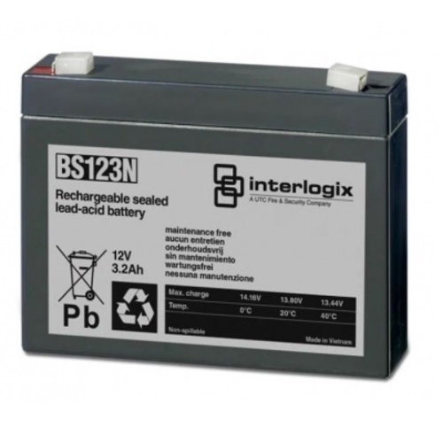 Aritech Aritech BS123N Droge accu - 12 V - 3.2 Ah