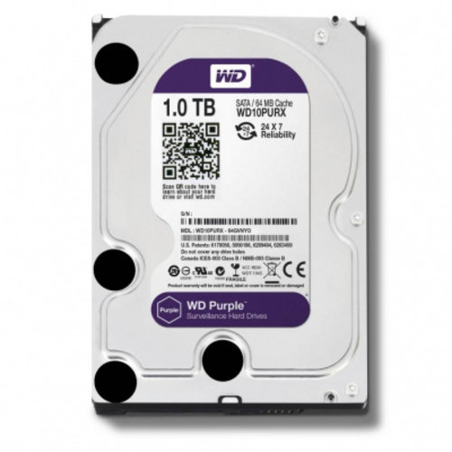 Western Digital Western Digital HARDDISK1000 harddisk WD 1TB Purple