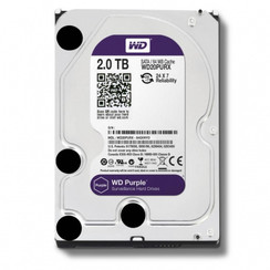 Purple Harddisk 2TB 64Mb cache 24x7 SATA voor digitale rerorder