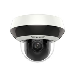 Hikvision 4MP Mini PTZ Dome camera met 4x zoom en 20m IR