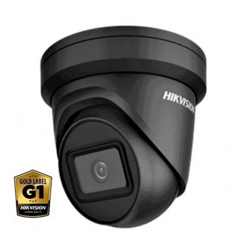Hikvision OEM 8MP 4K IR Turret Security Camera - DS-2CD2385FWD-I Equivalent, 2.8mm Lens, POE, H.265