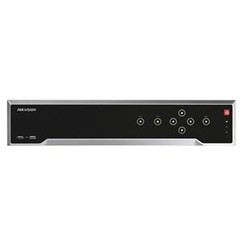 DS-7708NI-I4/ 8-Kanal NVR ohne POE; 80 Mbit/s Aufnahme, max. 256 Mbit/s Streaming, 12 MP Aufnahme, 4K-Videoausgang, 2 LAN-Ports