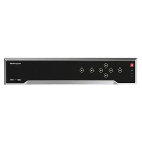 Hikvision DS-7708NI-I4/ 8-Kanal NVR ohne POE; 80 Mbit/s Aufnahme, max. 256 Mbit/s Streaming, 12 MP Aufnahme, 4K-Videoausgang, 2 LAN-Ports
