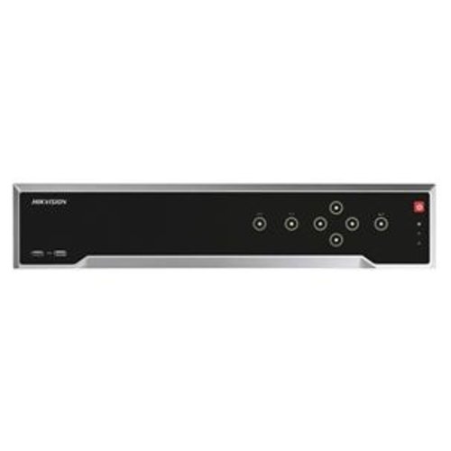 Hikvision DS-7716NI-I4/16-Kanal-NVR; 160 Mbit/s Aufnahme, max. 256 Mbit/s Streaming, 12 MP Aufnahme, 4K-Videoausgang, 2 LAN-Ports