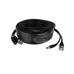 COAX-P50 Bnc x Bnc 50 Meter CoaxKabel + Voedingsconnector