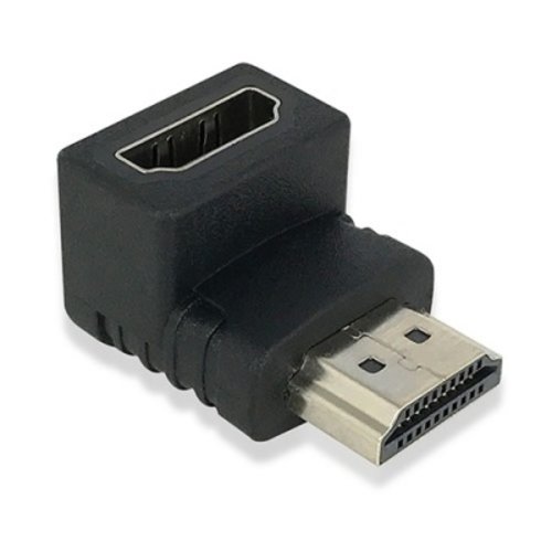 Recommand HDMI nach unten abgewinkelt. HDMI-Stecker – Buchse nach unten abgewinkelt