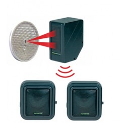 Enforcer PEM7D-RF2 Draadloze winkelbel lichtsluis met extra speaker