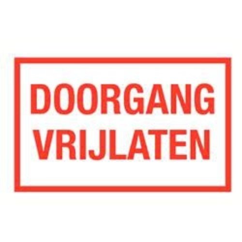 Pikt-O-Norm Doorgang Vrijlaten