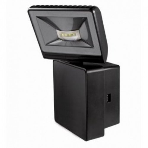 Theben Luxa LED-Strahler mit Bewegungsmelder 8W, Schwarz