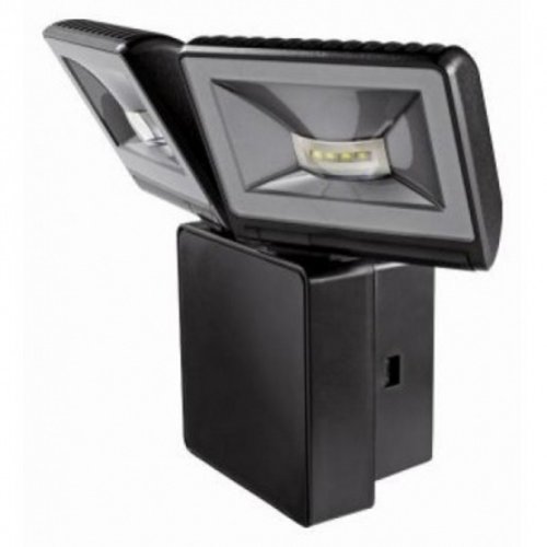 Theben Luxa LED-Strahler mit Bewegungsmelder 16W, Schwarz