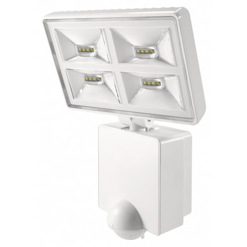 Theben Luxa LED-Strahler mit Bewegungsmelder 32W, Weiss