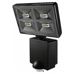 Luxa LED-Strahler mit Bewegungsmelder 32W, Schwarz