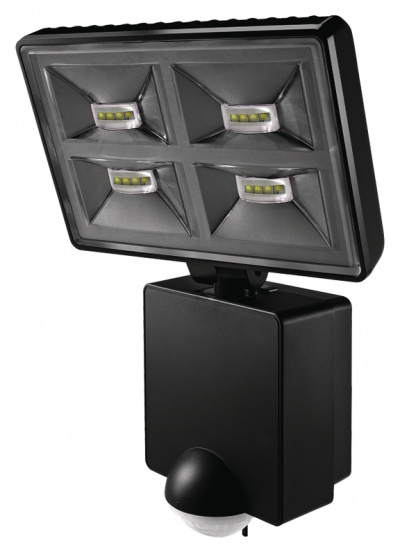 Uitgebreid Daarbij Hoorzitting Luxa LED straler met bewegingsmelder 32W, Zwart