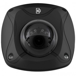 TruVision 1MP zwarte Wedge mini dome camera 2,8mm met infrarood