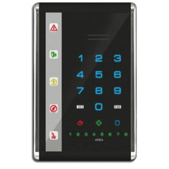 Networx NX-1812E-NL Touch spraak Codebediening Verticaal, Zwart