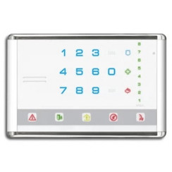 Networx NX - 18123 - Berühren NL Sprachsteuertafel horizontal, weiß