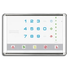 Networx NX-1813E-NL Touch spraak bedieningdeel horizontaal wit