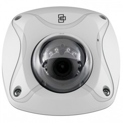 TruVision 2MP witte Wedge mini dome camera 2,8mm met infrarood