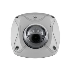 TruVision Wedge 4MP gray Mini-Dome-Kamera mit Infrarot-2,8mm