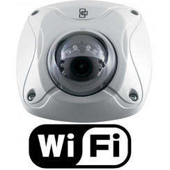 Truvision 1,3MP,2.8mm grijze mini bolcamera met WIFI en infrarood