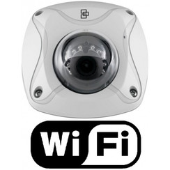 Truvision 3MP,2.8mm witte mini bolcamera met WIFI en infrarood