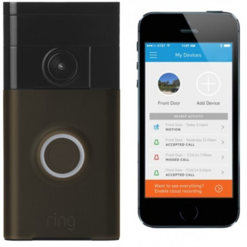 Ring WIFI Video-Gegensprechanlage über Smartphone/Tablet