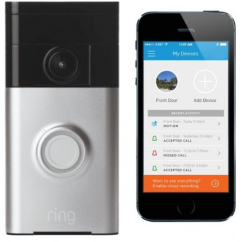 Ring WIFI Video-Gegensprechanlage über Smartphone/Tablet