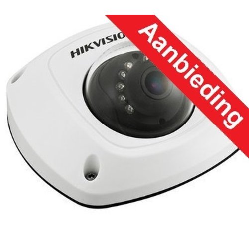 Hikvision Hikvision 2Mp WIFI IP Wedge buiten camera, audio, 10m IR, 4mm