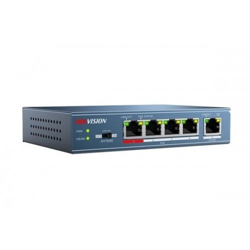 Hikvision Hikvision DS-3E0505P-E 4-Port Gigabit Unmanaged PoE Switch