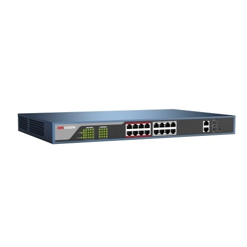 Hikvision NETZWERK-SWITCH L2 16PoE 230W