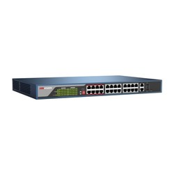 Hikvision managed 24 poorts POE switch 250M