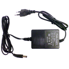 RCPS12V2A-4P Camera voeding 12 Volt 2 Amp. met 4 connectoren