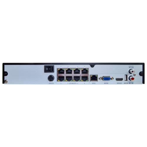 NoVus NoVus NVR-6308P8-H1-II IP-recorder 8-kanaals