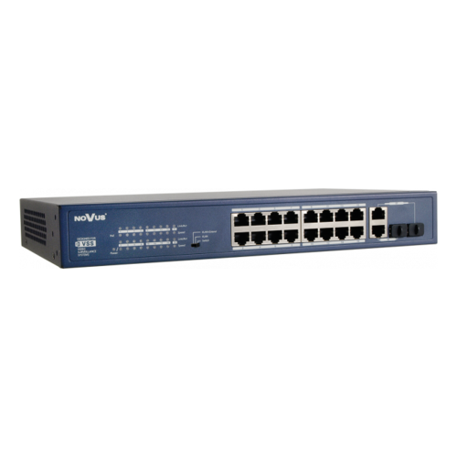 NoVus NoVus NVS-3316SP PoE+ Switch mit 16 Ports