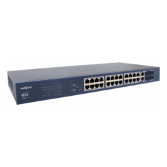 NoVus NVS-5124SP PoE+ Switch 24-Port