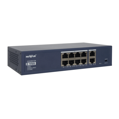 NoVus NoVus NVS-3308SP-LITE PoE+ Switch 8 Ports