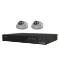 Truvision Truvision TVN1204-1T-K01-2W-G Recorder 4 kanaals & 2x Wedge camera 4 Mp