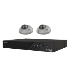 Truvision TVN1204-1T-K01-2W-G Rekorder 4 Kanäle & 2x Keilkamera 4 Mp