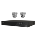 Truvision Truvision TVN1204-1T-K01-2T-G Rekorder 4 Kanäle & 2x Turret-Kamera 4 Mp