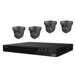 Truvision TVN1208-2T-K01-4T-B Recorder 8 kanaals & 4x Turret camera 4 Mp