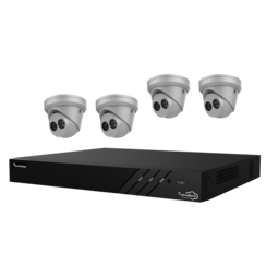 Truvision TVN1208S-2T-K01-4T-G Rekorder 8 Kanäle & 4x Turret-Kamera 4 Mp