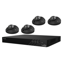 Truvision TVN1208S-2T-K01-4W-B Rekorder 8 Kanäle & 4x Keilkamera 4 Mp