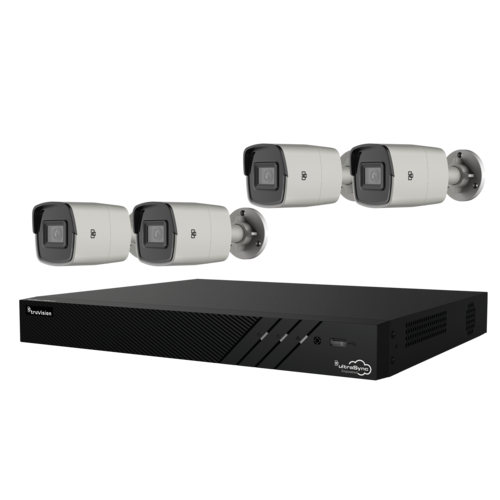 Truvision Truvision TVN1208-2T-K02-4B-G Rekorder 8 Kanäle & 4x Vollfarb-Bullet-Kamera 4 Mp