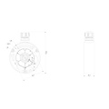 Truvision Truvision TVD-BB5 Back box voor UltraSync dome camera