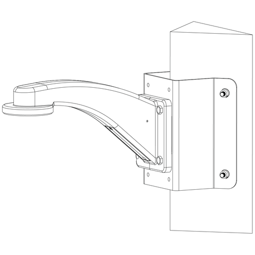 Truvision Truvision TVP-WM-CM PTZ-Dome-Eckmontageadapter