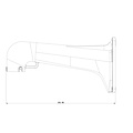 Truvision Truvision TVMI-WM Multi-Imager und IP PTZ-Wandhalterung der P/M-Serie